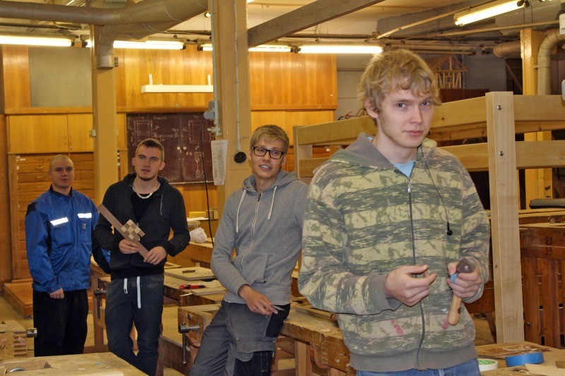 Igauņu arodskolēni apgūst prasmes Cēsu Profesionālajā vidusskolā