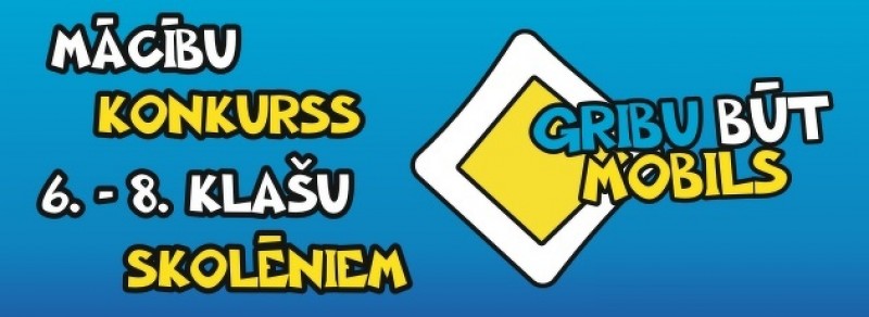 Cēsu pilsētas pamatskola CSDD konkursa „Gribu būt mobils!” lielajā finālā!