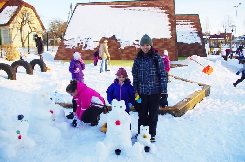 Sniega diena Cēsu pilsētas 3. pirmsskolas izglītības iestādē