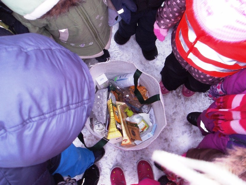 EKO laukumā ciemojas mazie cēsnieki!