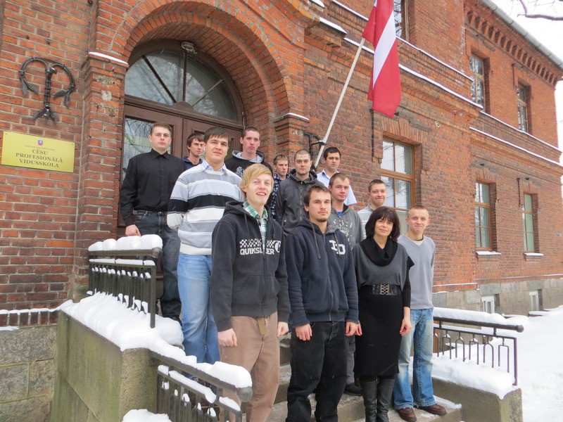 Mācības Profesionālajā vidusskolā uzsāk 12 audzēkņi