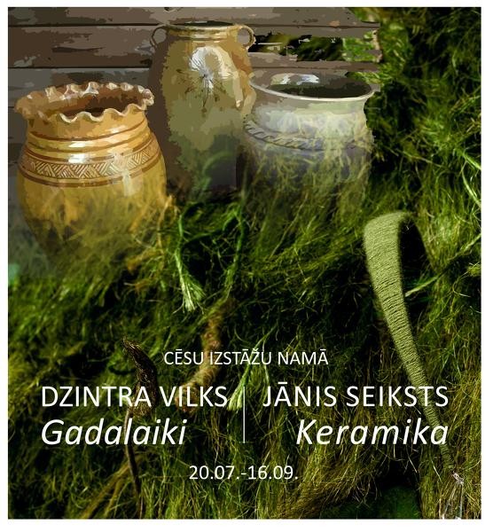 Izstāžu namā skatāma Dzintras Vilks izstādi "Gadalaiki’’