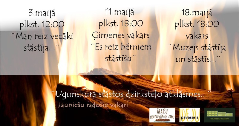 Jauniešu vakari Āraišu arheoloģiskajā parkā