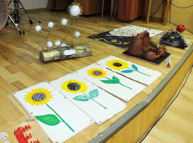 Radošajā dienā top neparasti mākslas darbi