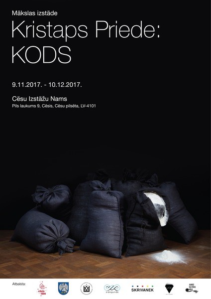 Mākslinieka Kristapa Priedes izstāde “KRISTAPS PRIEDE: KODS”