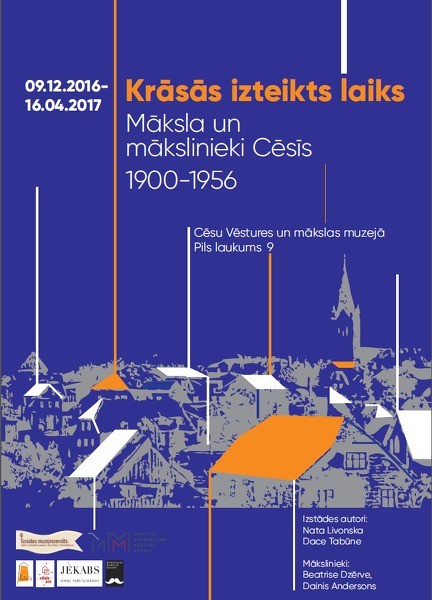 Izstāde "Krāsās izteikts laiks. Māksla un mākslinieki Cēsīs"