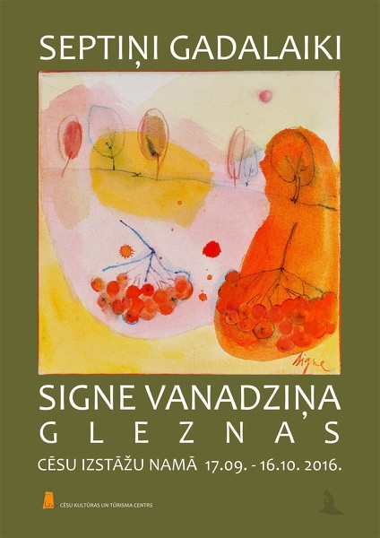 Signes Vanadziņas izstāde "Septiņi gadalaiki"