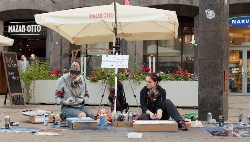 Zināmi Cēsu Ielu Mākslas svētku dalībnieki