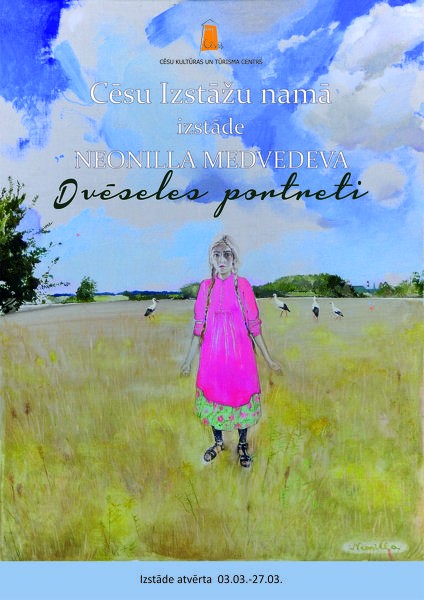 Neonillas Medvedevas izstāde "Dvēseles portreti"