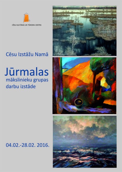 Jūrmalas mākslinieku grupas darbu izstāde