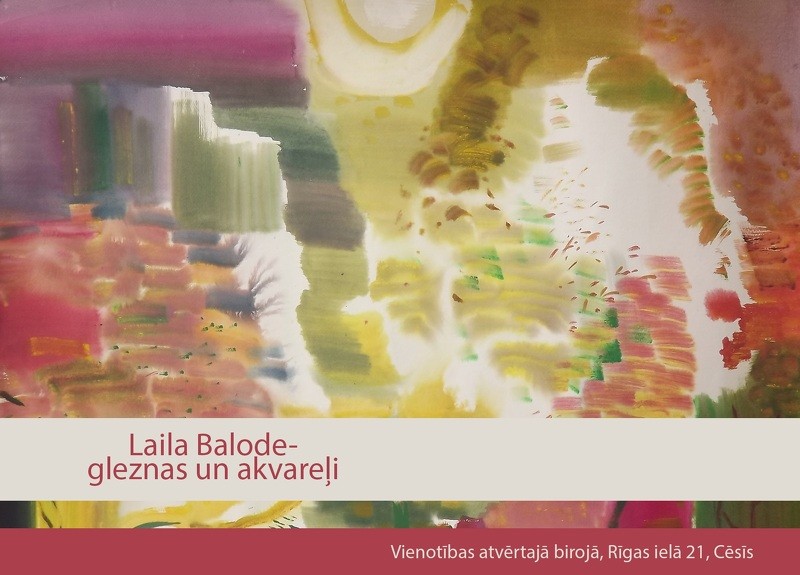 Mākslinieces Lailas Balodes izstāde
