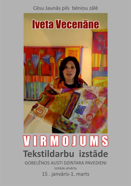 Ivetas Vecenānes izstāde "Virmojums"