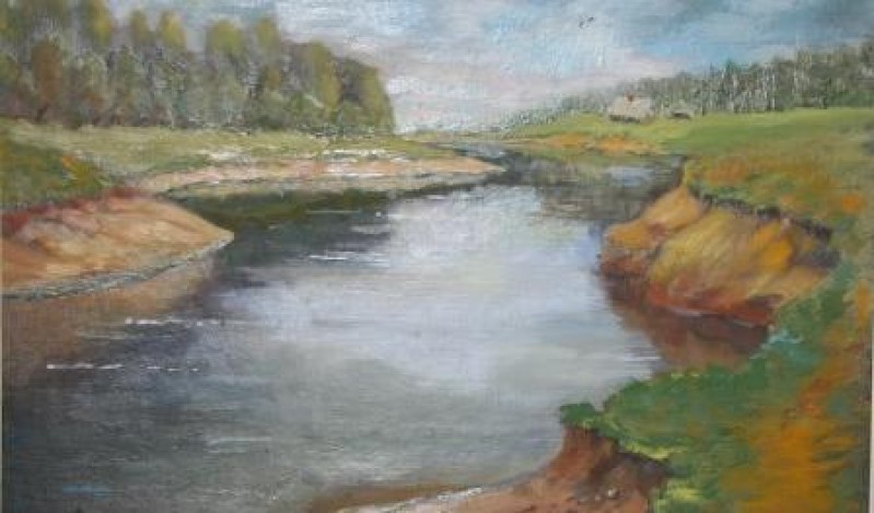 Valda Čukura gleznas Vaivē