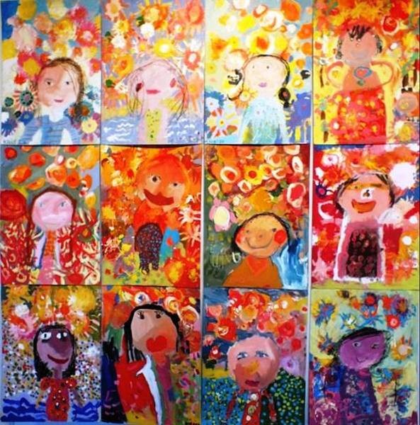 Bērnu darbu izstāde Briselē