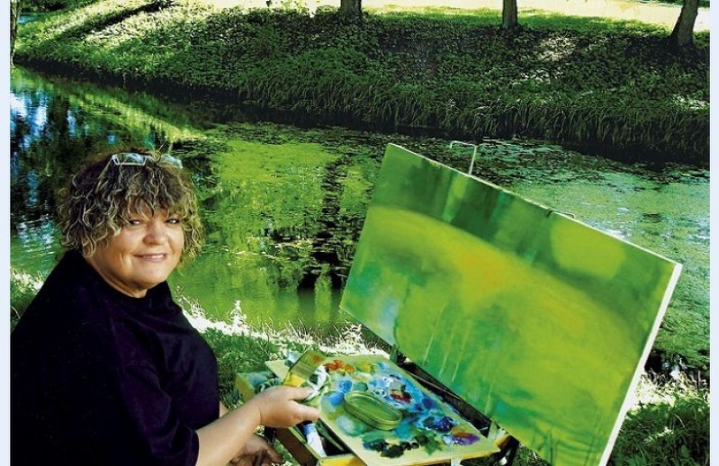 Cēsu izstāžu namā apskatāma Vitas Mercas un Cēsu brīvā laika mākslinieku darbu izstādes