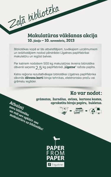 Makulatūras vākšanas akcija