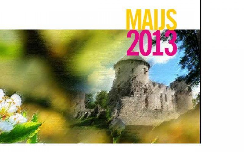 Iznācis jaunais informatīvais buklets "Atpūtas iespējas Cēsu novadā. Maijs"