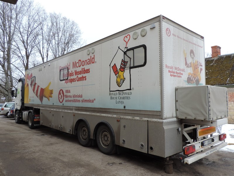 Cēsu novadā viesojas Mobilās veselības aprūpes centrs