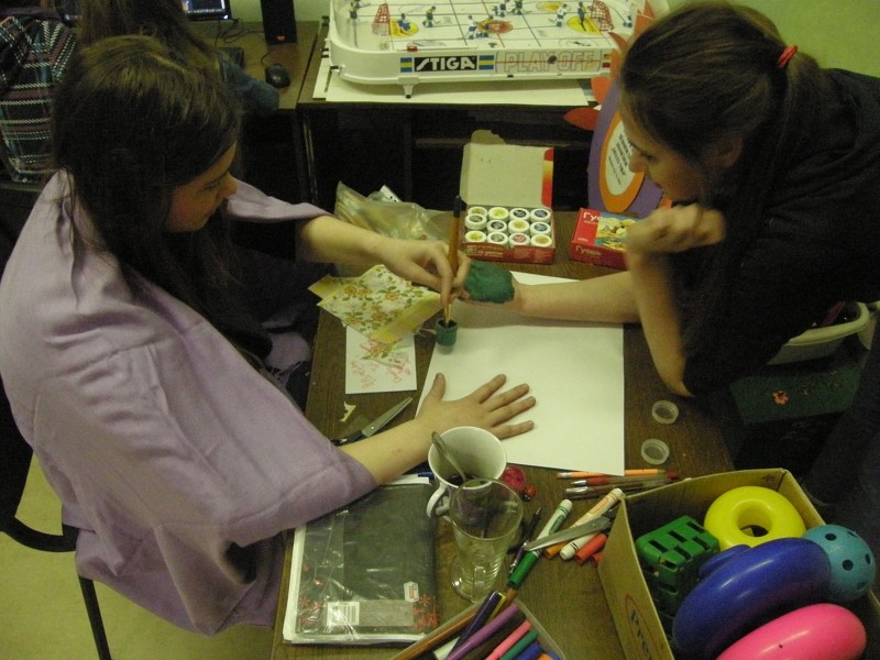 Dienas centrā „Saules taka” radošais mēnesis