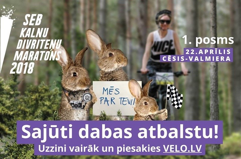 Svētdien ar posmu no Cēsīm līdz Valmierai startēs aizraujošā SEB MTB maratona sezona