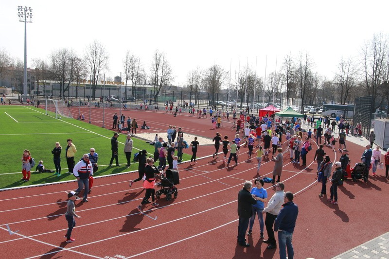 Cēsu pilsētas stadiona atklāšanas svētku stundas skrējiena rezultāti