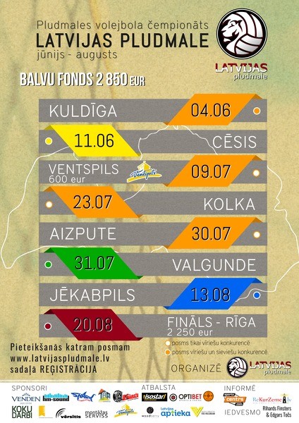 Pludmales volejbola čempionāts "Latvijas pludmale"