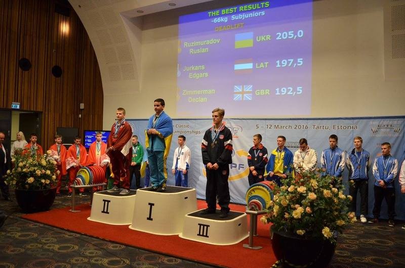 Cēsniekam Edgaram Jurkānam sudrabs Eiropas pauerliftinga čempionātā