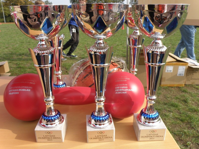 Noslēgusies Olimpiskā diena Cēsu novadā