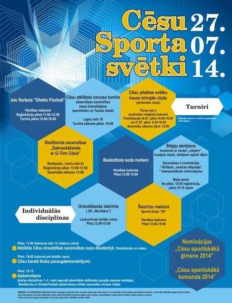 CĒSU SPORTA SVĒTKI 2014