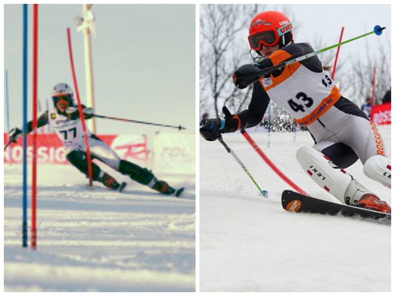 Mēneša sportisti martā Žaks un Žanete Gedras.