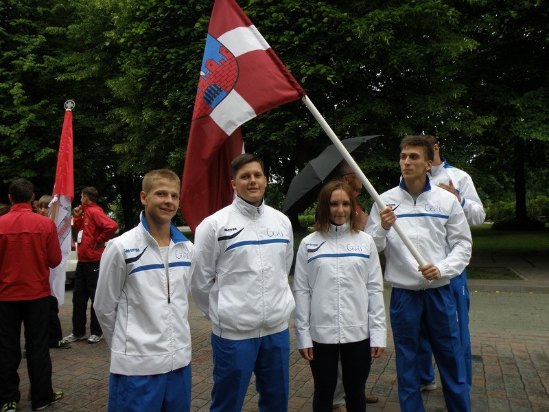 Cēsīm zelta medaļa Latvijas Jaunatnes vasaras Olimpiādē 2013
