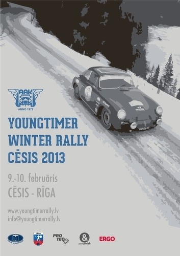 9.februārī Retro auto ziemas sprints Cēsu stadionā -ATCELTS