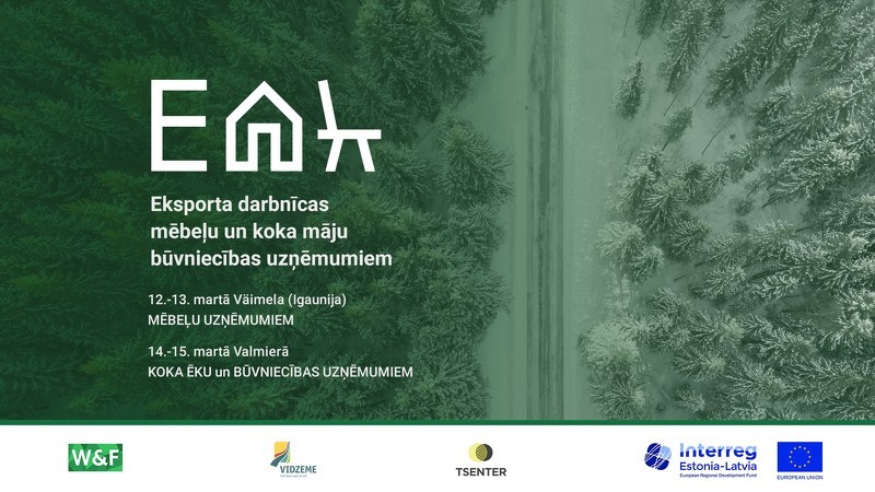Aicina uzņēmējus pieteikties praktiskam divu dienu eksporta semināram koksnes un mēbeļu nozarei