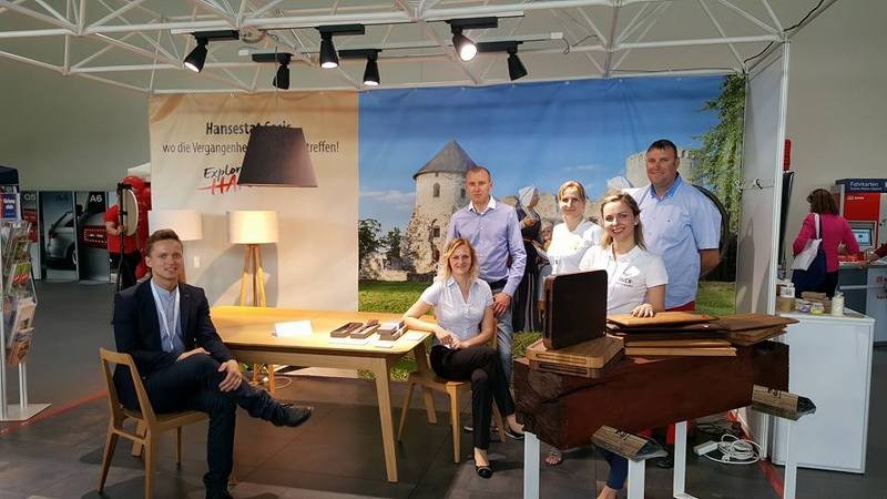 Cēsis pārstāvēta uzņēmējdarbības izstādē Vācijā