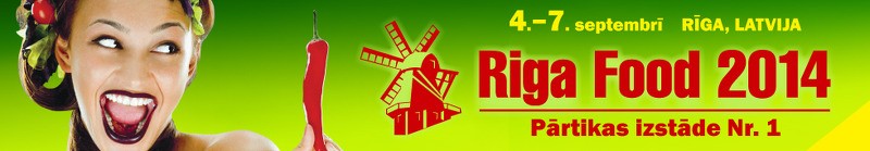 LUAC nodrošina 50% finansējumu uzņēmumu dalībai izstādē Riga Food 2014