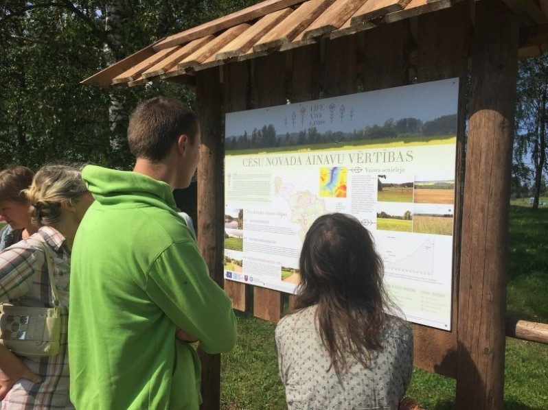 Izzina Cēsu novada ainavu vērtības