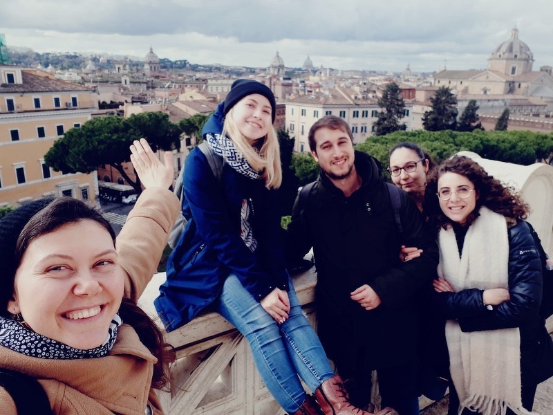 Cēsu jaunieši īsteno projeku Itālijā