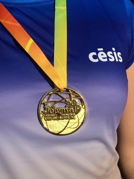 Cēsniekiem četras medaļas Latvijas Jaunatnes Olimpiādē