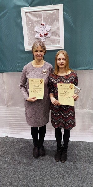 DACVĢ skolniece iegūst 3.vietu jaunrades darbu konkursā