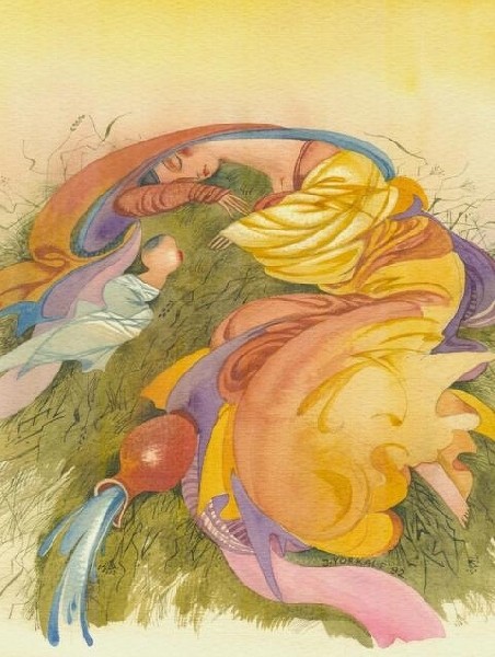 Cēsu Vēstures un mākslas muzejā Irinas Vorkales izstāde "Apburtais pilskalns"