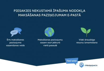 3 iemesli, kāpēc saņemt NĪN maksāšanas paziņojumu elektroniski