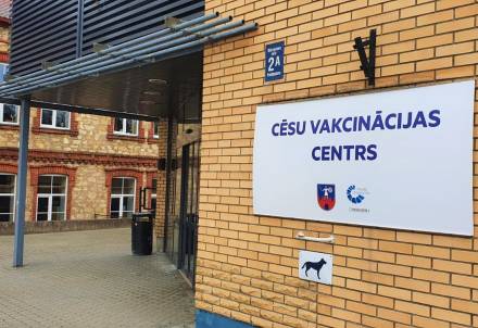 Cēsu liela mēroga vakcinācijas centrs - Bērzaines ielā 2a