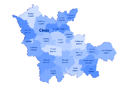 Ievēlēti Cēsu novada domes priekšsēdētāja vietnieki un apvienību pārvalžu vadītāju p.i.