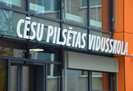 Atklāta Cēsu Pilsētas vidusskolas piebūve