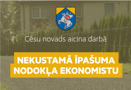 Izsludināta pieteikšanās Nekustamā īpašuma nodokļa ekonomista amatam