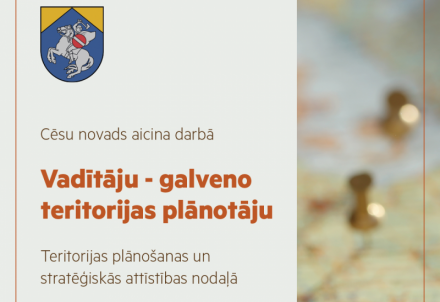 Pašvaldība aicina darbā vadītāju - galveno teritorijas plānotāju