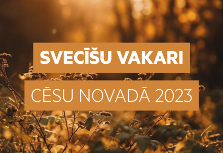 Svecīšu vakari Cēsu novadā 2023