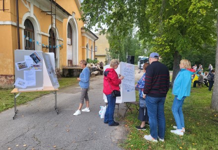 Iedzīvotāji kopā ar pašvaldību plāno Ieriķu stacijas nākotni