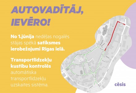 Rīgas ielā uzstādīs automātisku transportlīdzekļu uzskaites sistēmu