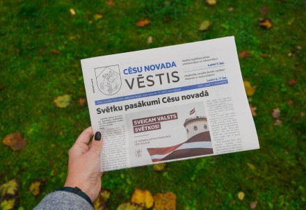 Vai saņēmi informatīvo izdevumu "Cēsu Novada Vēstis"?